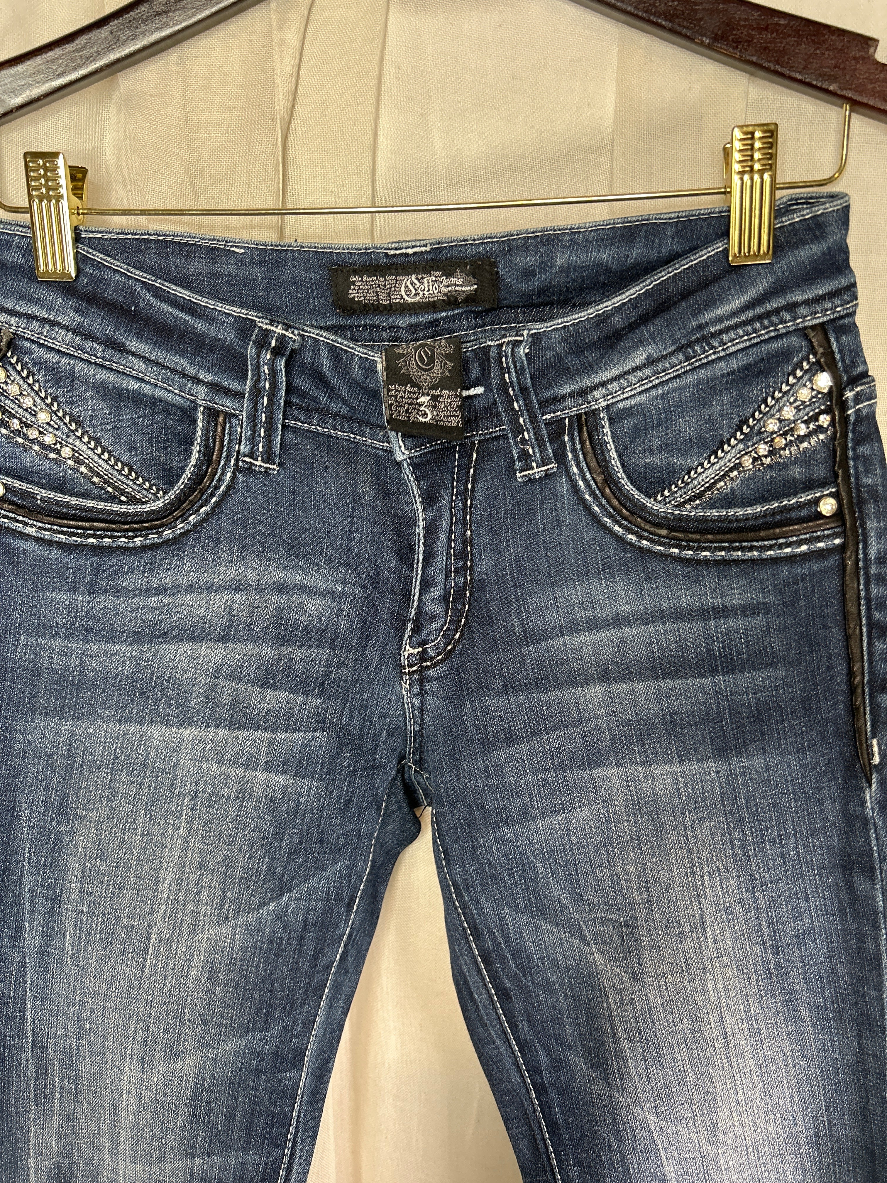 Cello Women's Embellished Jeans 3