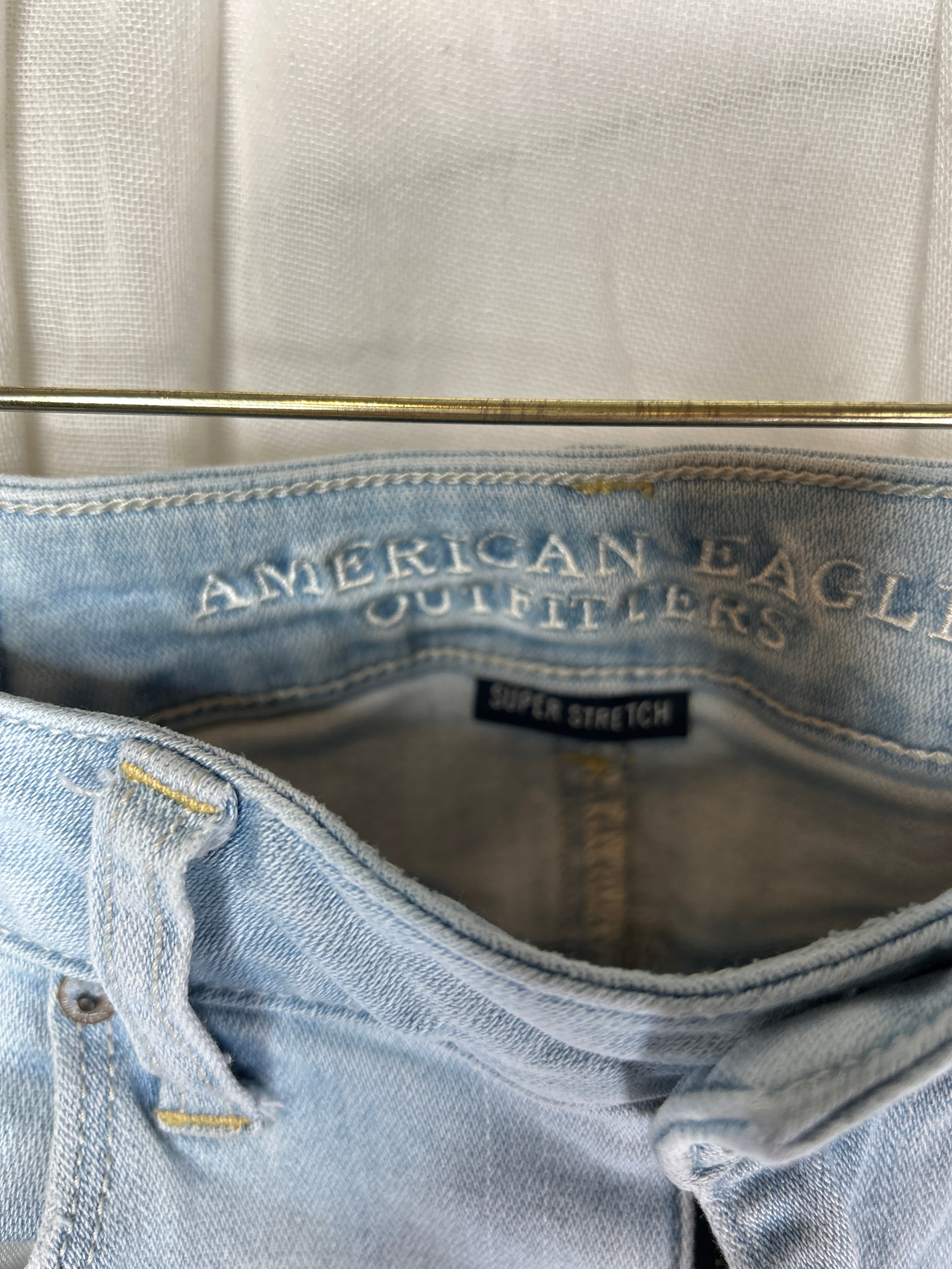 American Eagle- Super Stretch Skinny Jeans Sz 0