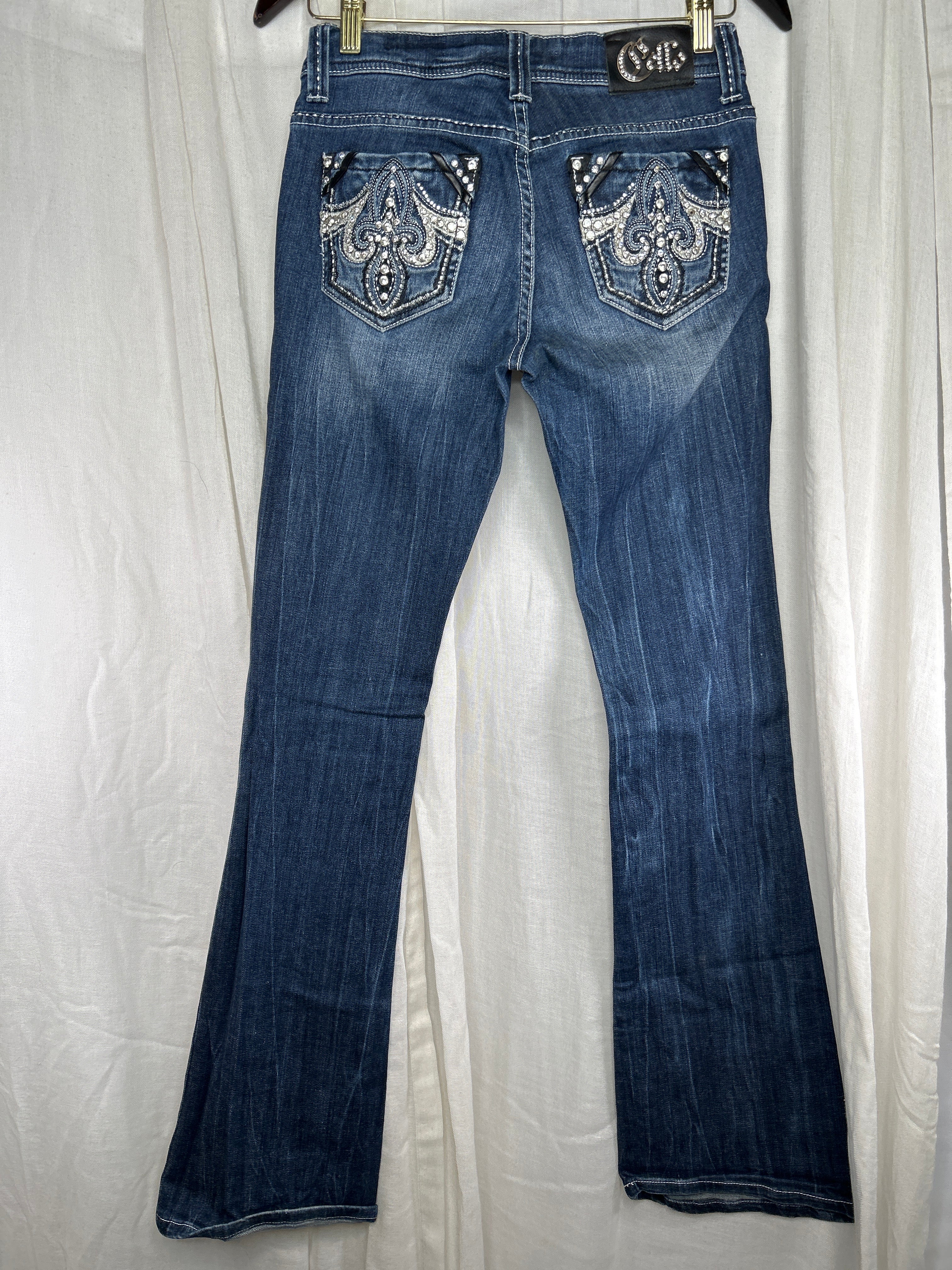 Cello Women's Embellished Jeans 3