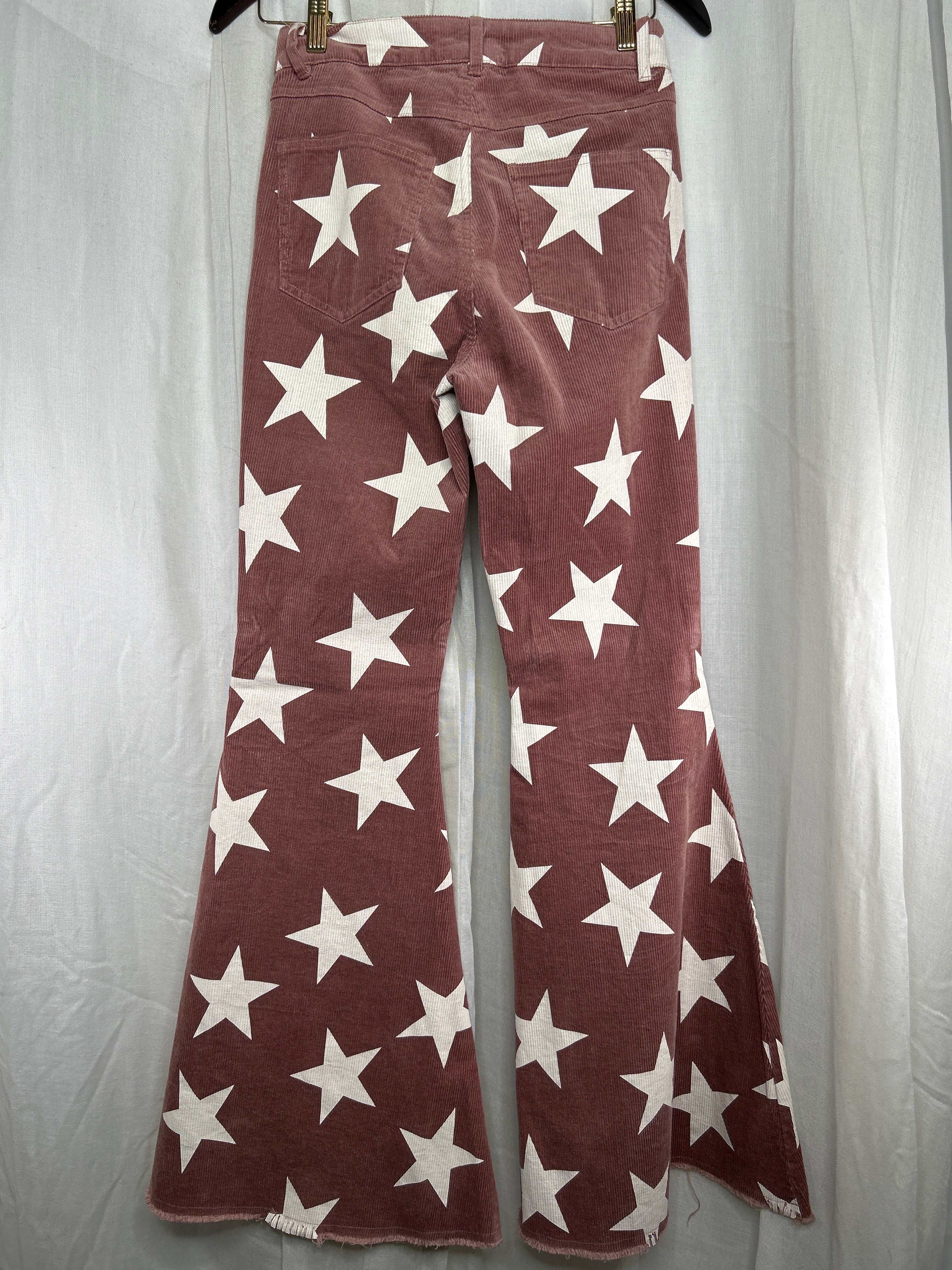 Alter'd State- Rose Star Flare Jeans M