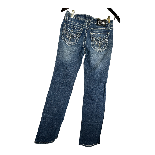 Cello- Dark Denim Embellished Boot Cut Sz 3
